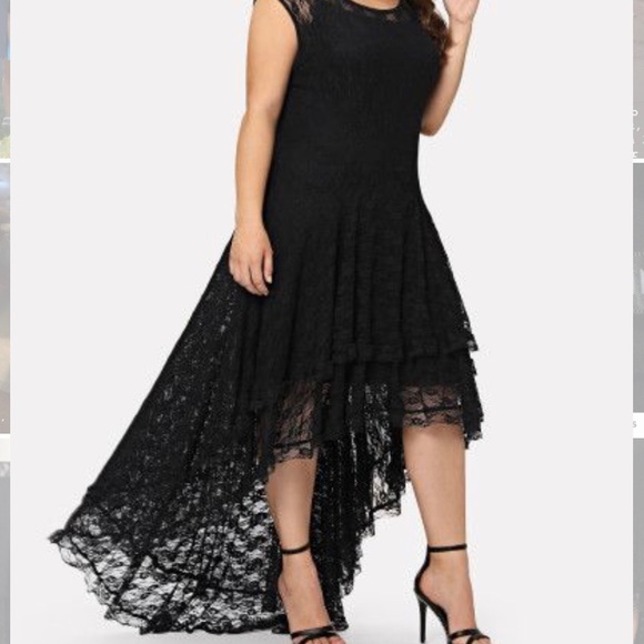 shein dresses black